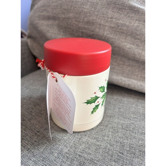 Lenox Holiday Stainless Steel Insulated Food Container New - Picture 2 of 9